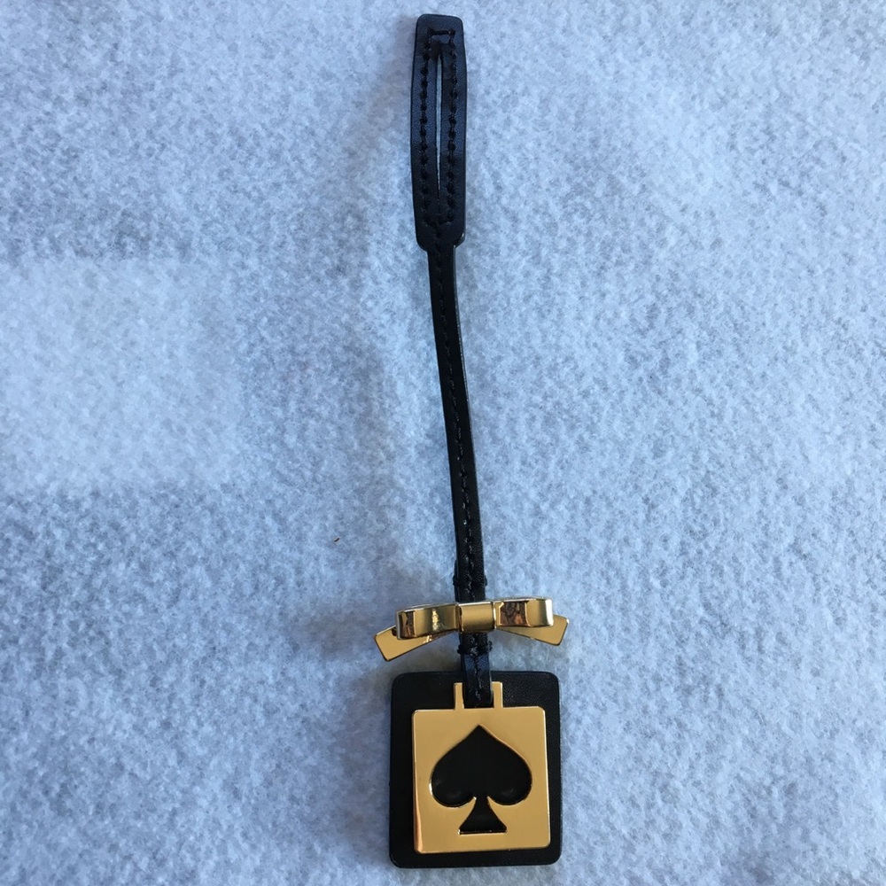 Kate Spade Purse Handbag Hang Tie Logo Emblem - Picture 2 of 5